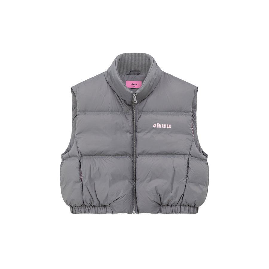 CHUU Boxy Padded Vest