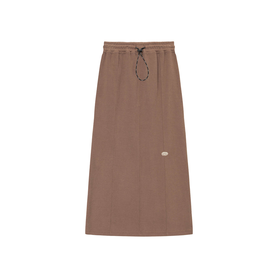 CHUU String Basic Long Skirt