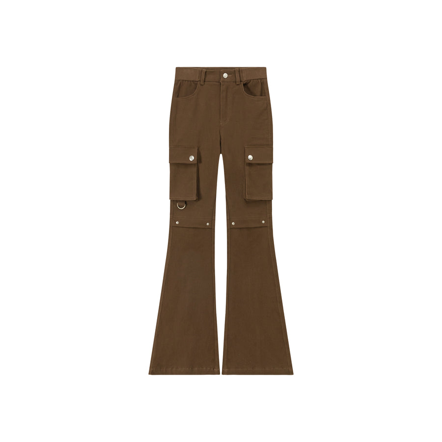 CHUU Pocket Bootcut Daily Pants