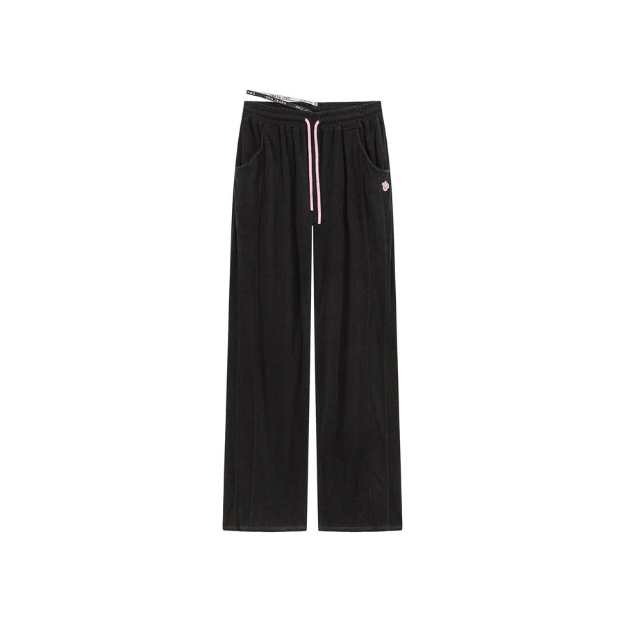 CHUU Elastic Casual Wide Pants