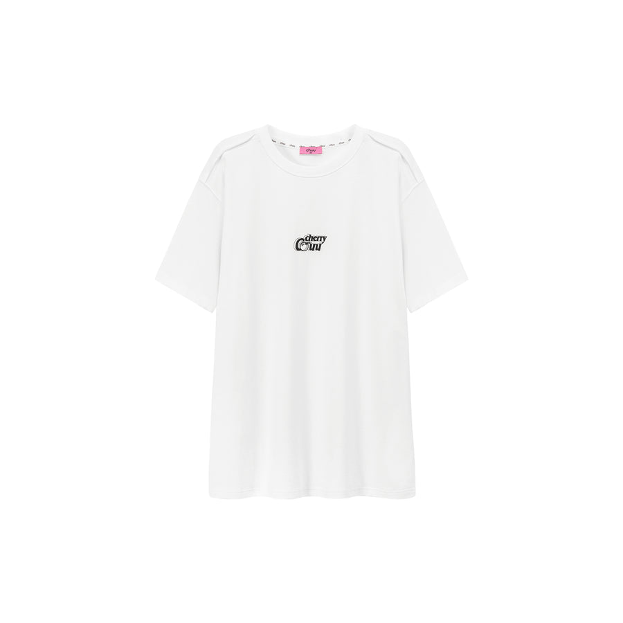 CHUU Chuu Cherry Color Basic T-Shirt