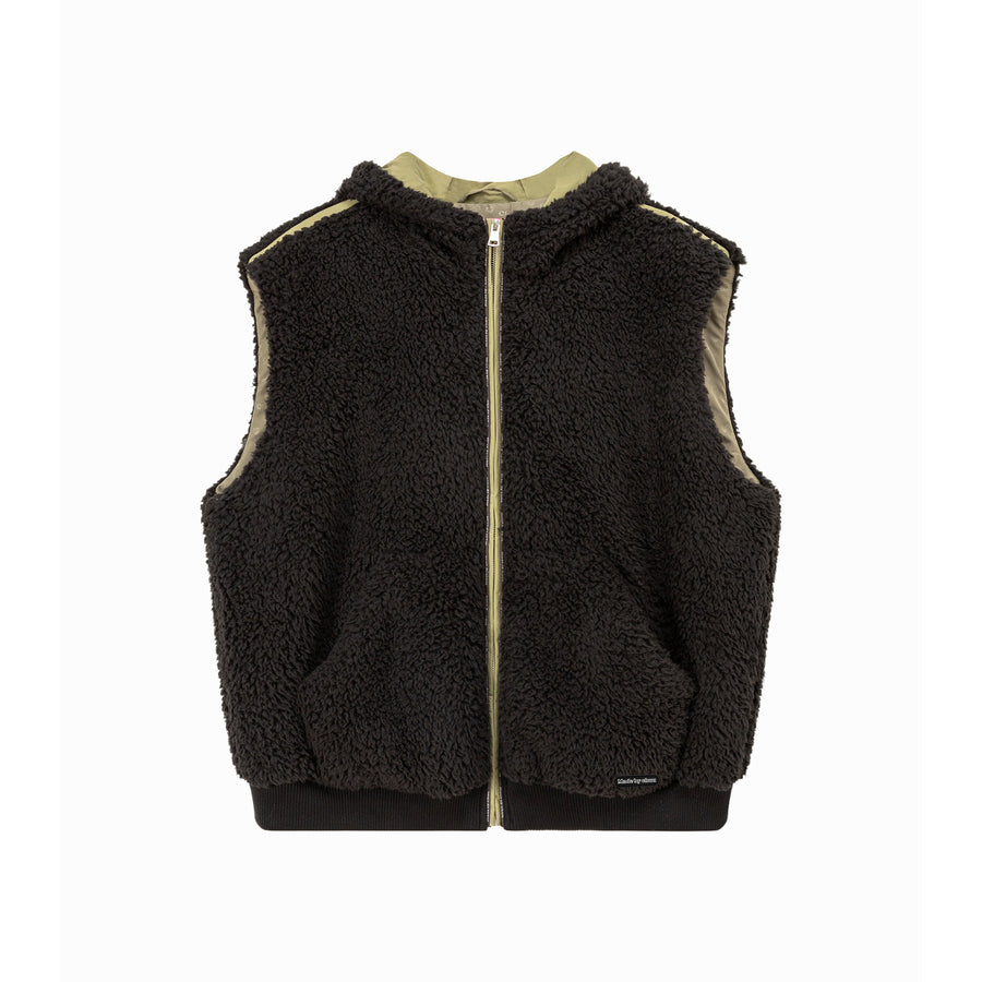 CHUU Fleece Vest Hooded Jacket