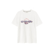 Noe Club Stars Printed Boxy Short Sleeve T-Shirt