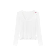 U Neck Basic Long Sleeve T-Shirt