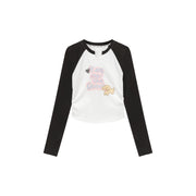 Friends Forever Color Raglan T-Shirt