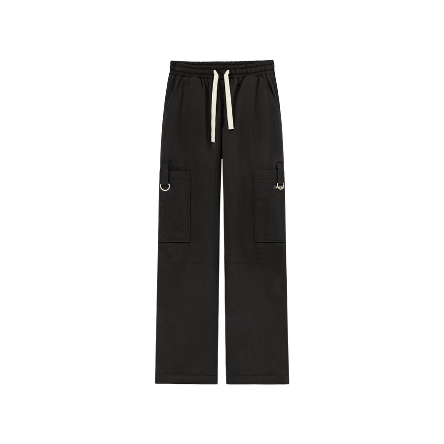 CHUU Simple Basic Banded Wide Pants