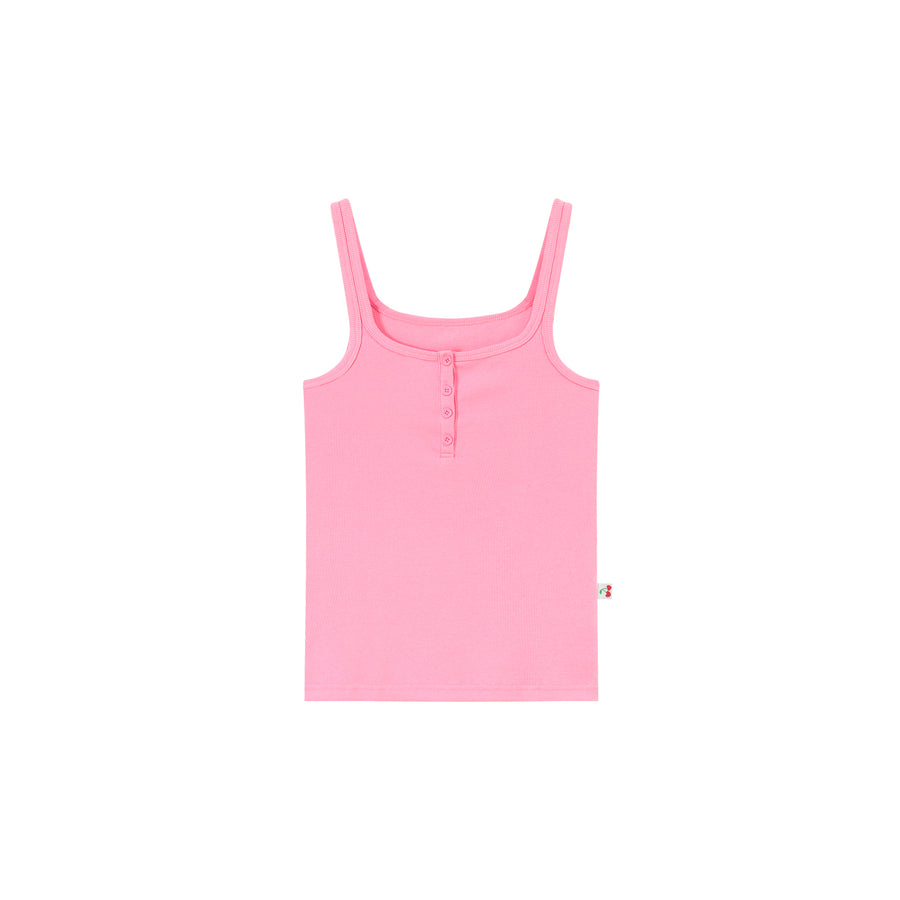 CHUU Color Button Sleeveless Tank Top