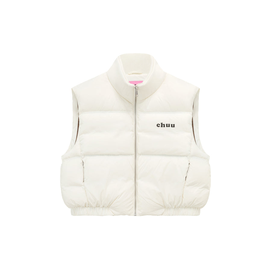 CHUU Boxy Padded Vest