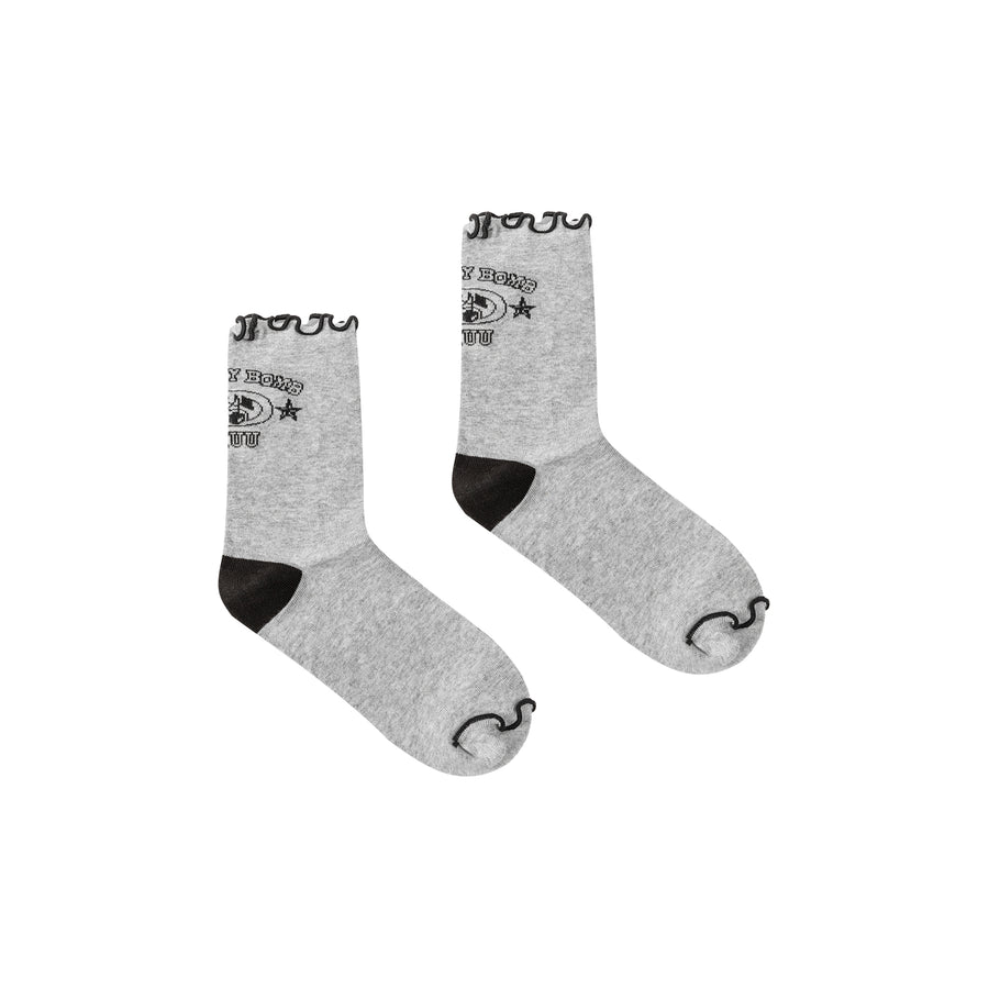 CHUU Chuu Cherry Bomb Ruffle Socks