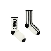 Ribbed Lined Color High Socks