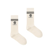 Preppy Jacquard High Socks