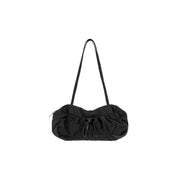 Shirring String Shoulder Bag