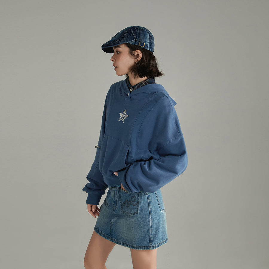 CHUU Star Basic Hoodie