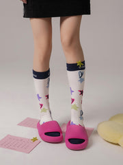 Star Heart Socks