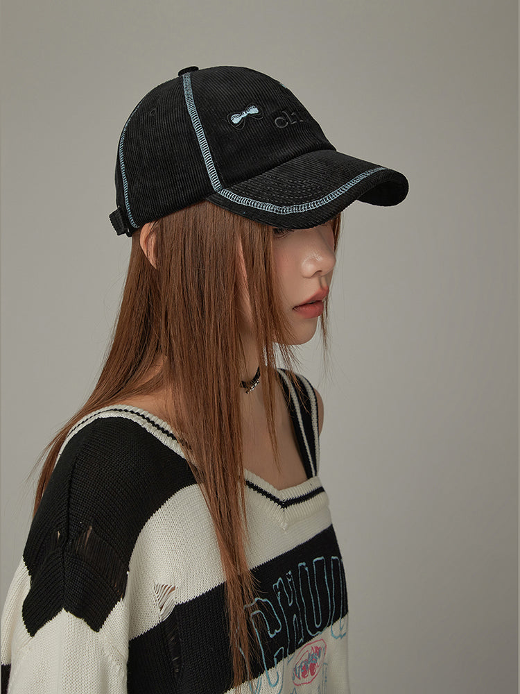 CHUU Stitch Embroidery Ball Cap