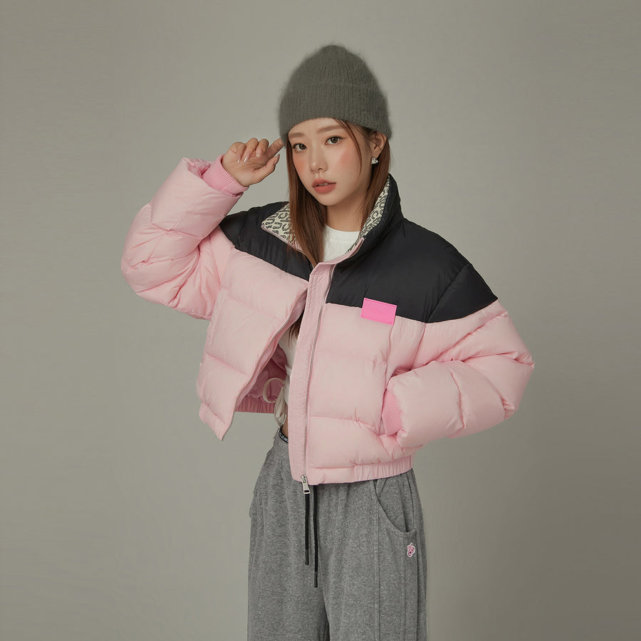 CHUU Two Toned Duck Down Padded Jacket