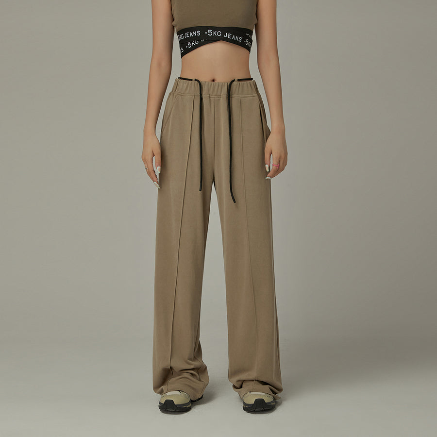 CHUU Elastic Waist Color Pants