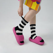 Logo Basic Striped High Socks