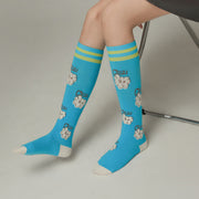 Logo Character Knee Socks