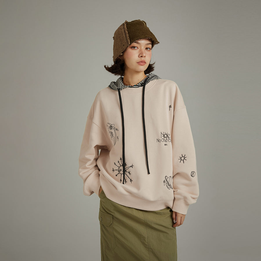 CHUU Star Boxy Sweatshirt