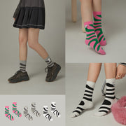 Zebra Color Matching Socks