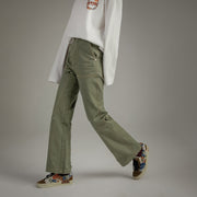 Color Pocket Wide Pants