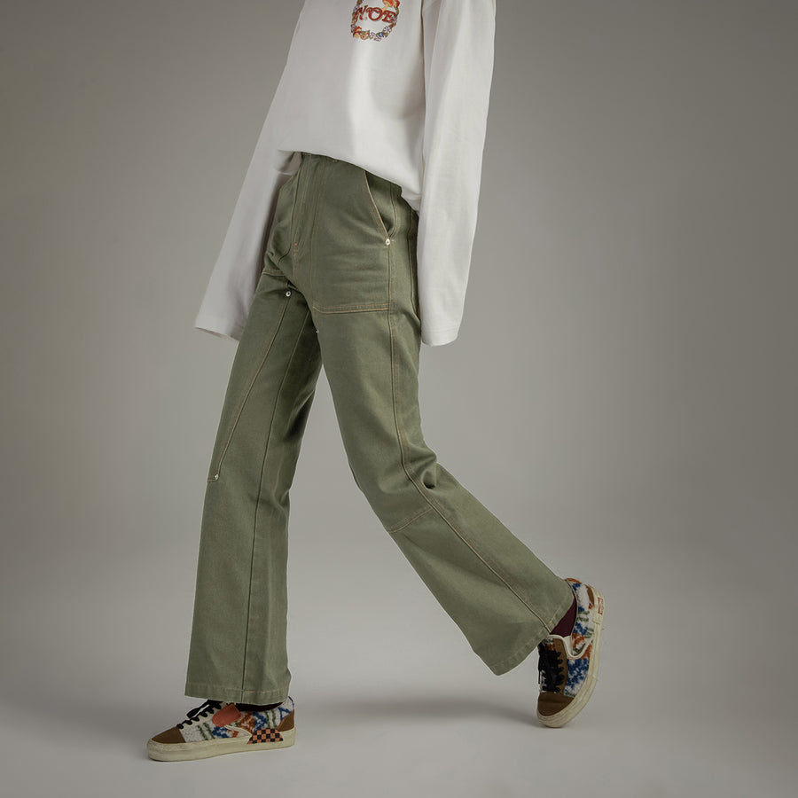 CHUU Color Pocket Wide Pants