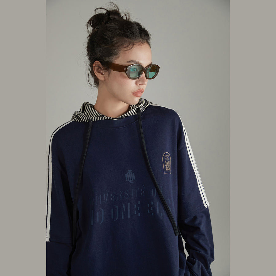 CHUU Sporty Boxy Long Sleeve T-Shirt