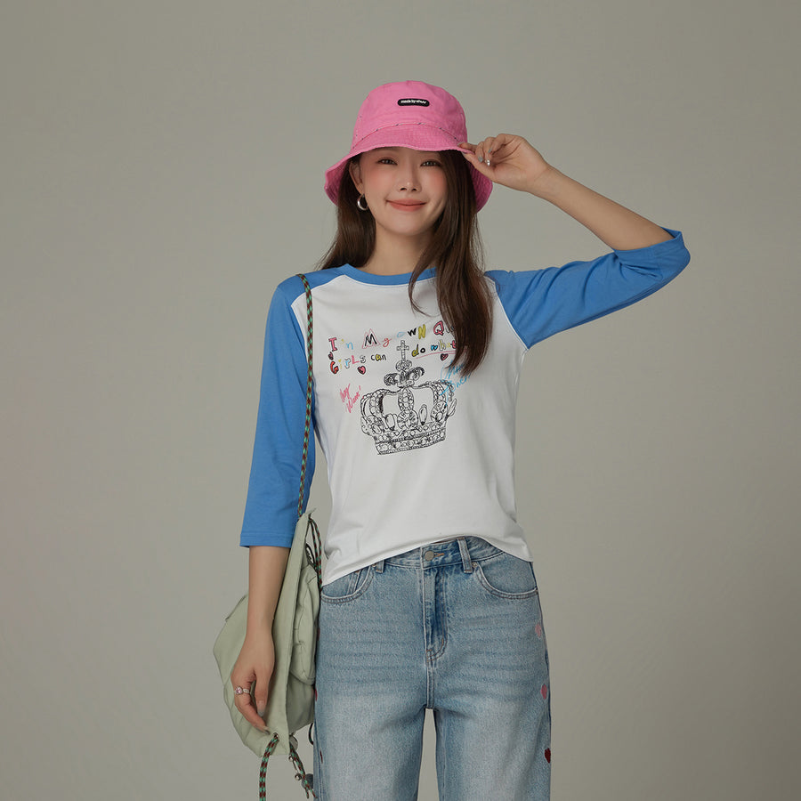 CHUU Two Way Color Bucket Hat