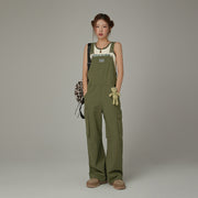 Basic Pocket Color Overalls