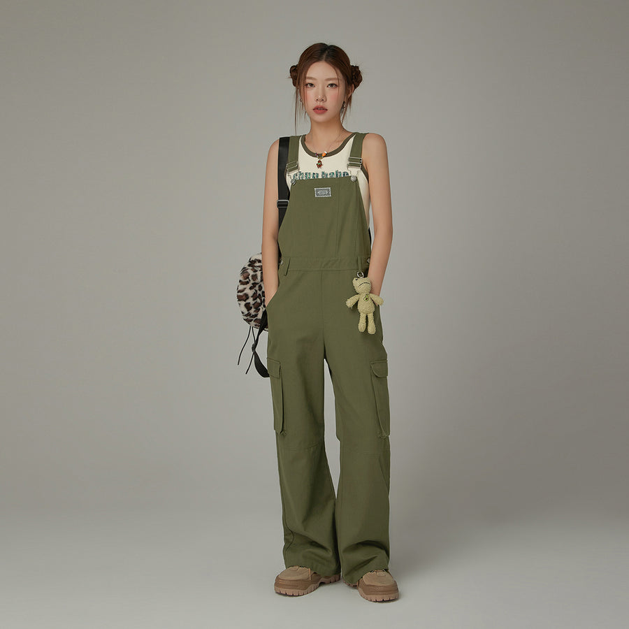 CHUU Basic Pocket Color Overalls