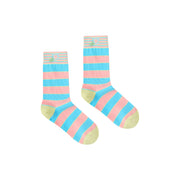 Heart Stripe High Socks