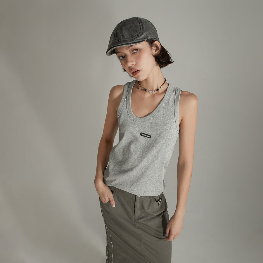 CHUU Basic Simple Sleeveless T-Shirt