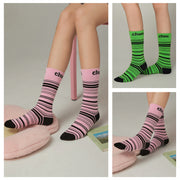 Striped Color Matching Socks