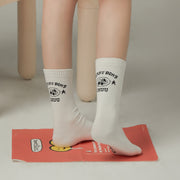 Cherry High Socks