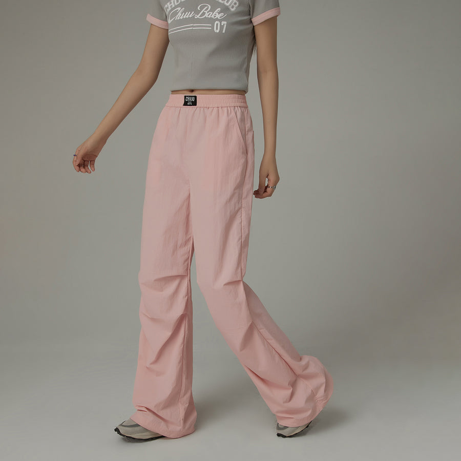 CHUU Loose Straight Wide Leg Casual Pants