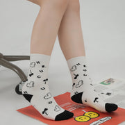 Made By Chuu Heart Cherries High Socks