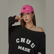 Heart Chuu Denim Ball Cap