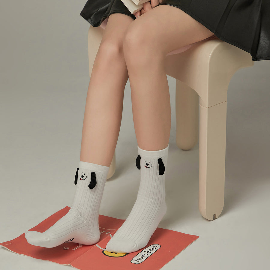 CHUU Puppy Ears Socks