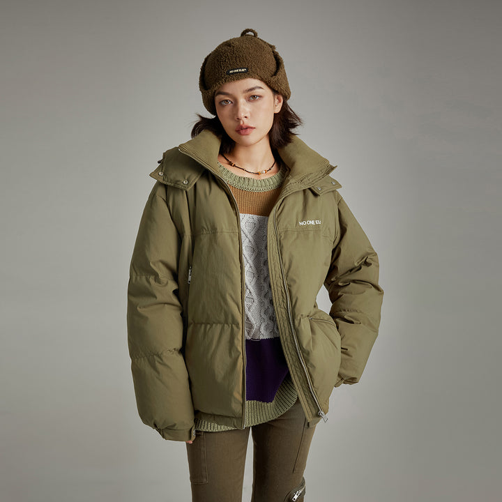 Hooded Loose Padded Jacket