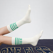 Noe Striped Basic High Socks