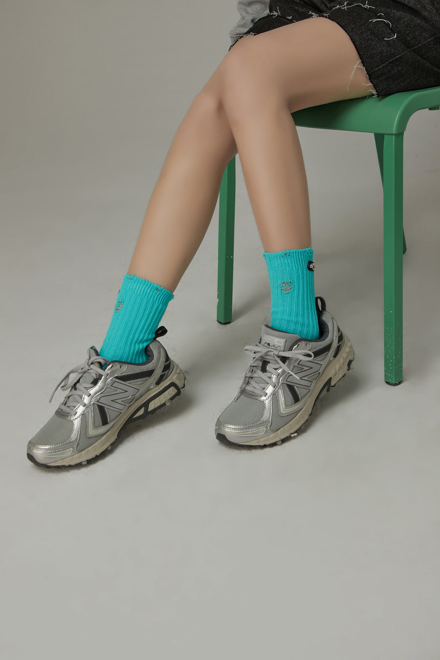 CHUU Candy Ribbed Socks