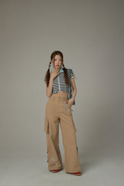 Wide Cargo Pants