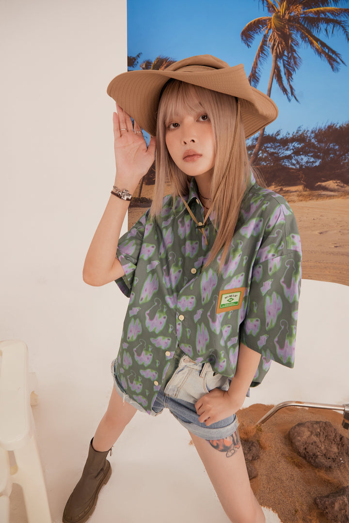 Outerspace Print Shirt