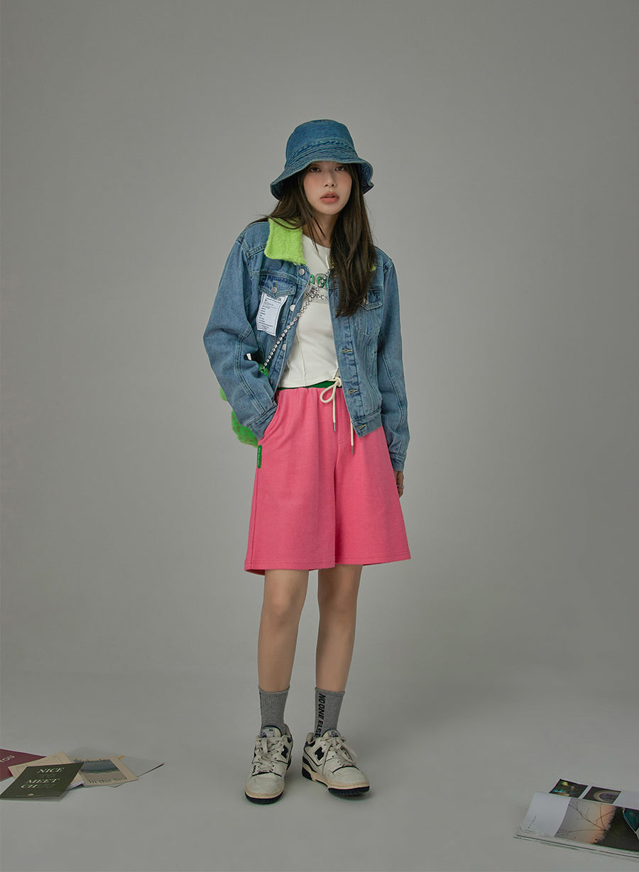 CHUU Explore Yourself Denim Jacket