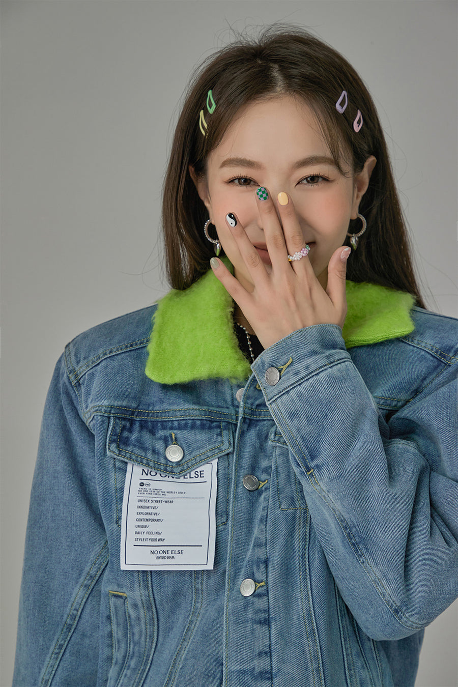 CHUU Explore Yourself Denim Jacket