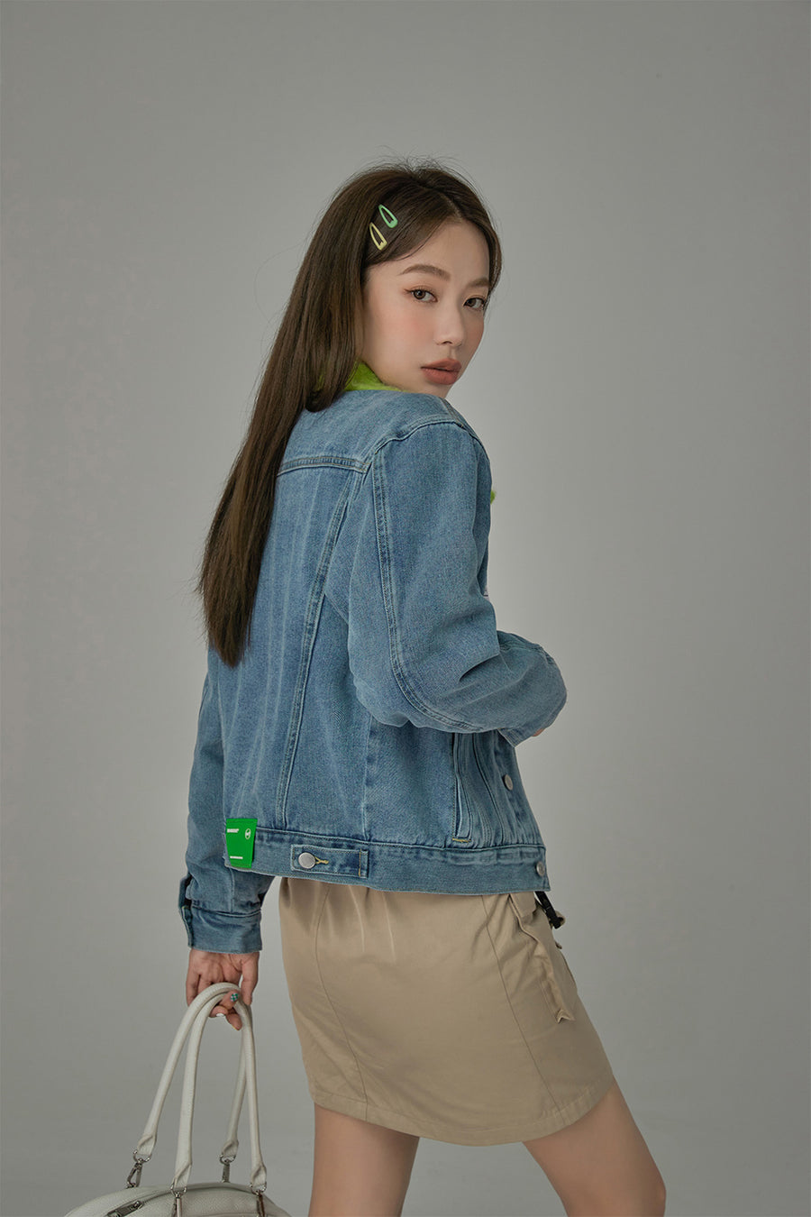 CHUU Explore Yourself Denim Jacket