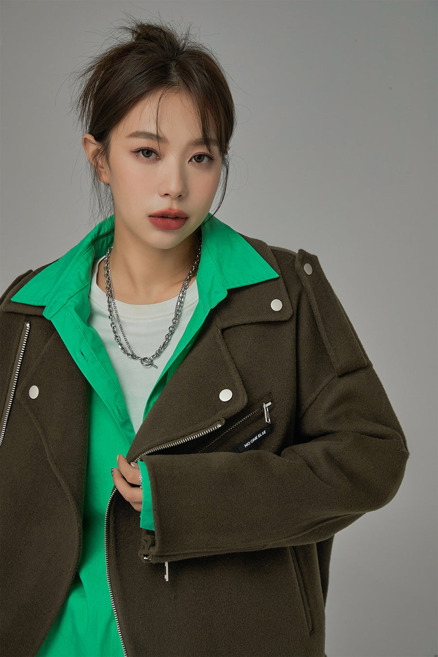 CHUU Time And Time Again Wool Jacket