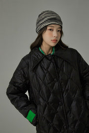 The Power Of Silence Quilted Padded Jacket