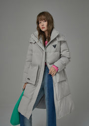 Sharing Passion Long Padded Coat